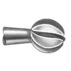 Frese in acciaio. Pallina – fig ISO 001 dim. ISO 012 - 6 pz.