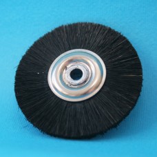 Spazzole centro metallo diam. 50 mm. setola nera